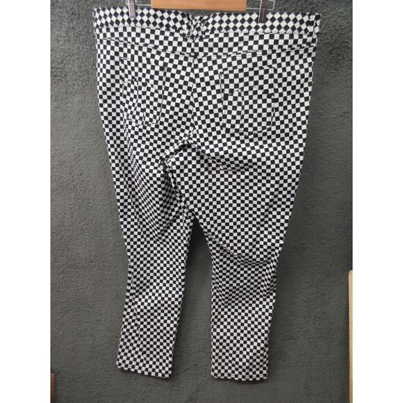 NWT Tripp NYC Daang Goodman Plus Size 28 Checkerboard Skinny Pants HOT TOPIC - Picture 10 of 16